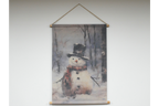 Canvas Wall Art - Snowman