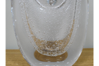 Clear Glass Bubble Vase
