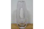 Clear Glass Bubble Vase