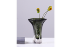 Green Glass Vase