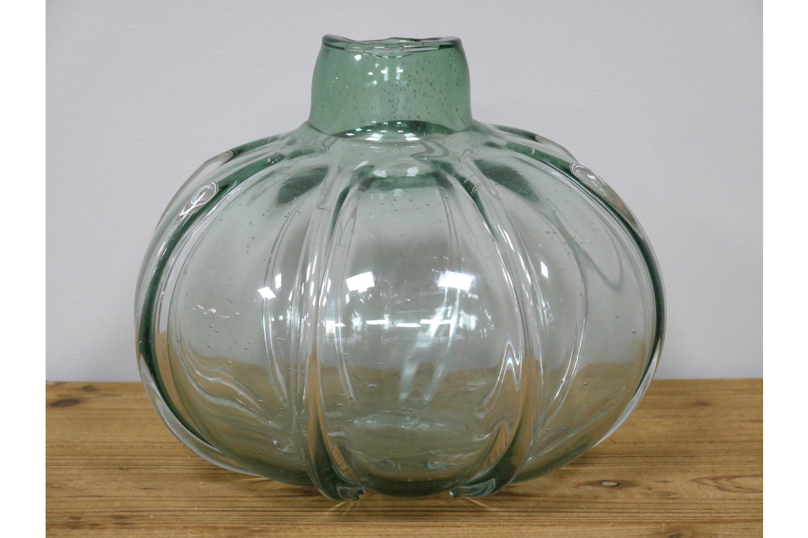 Light Green Glass Vase