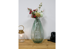Light Green Tall Glass Vase