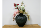 Black Glass Vase