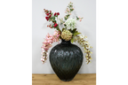 Black Glass Vase