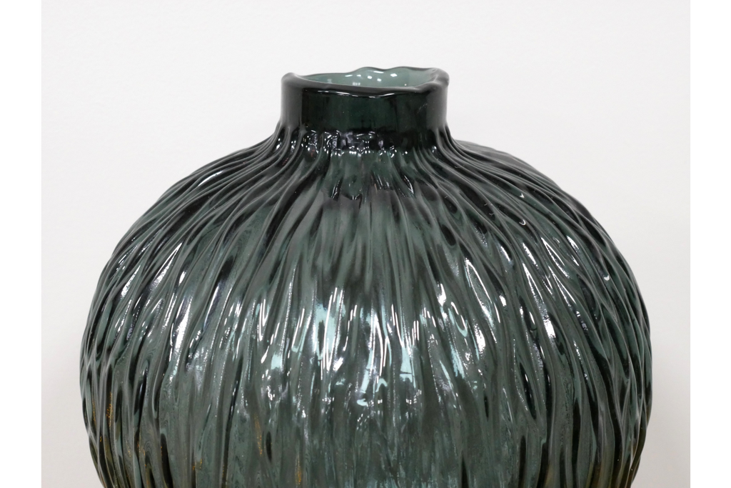 Black Glass Vase