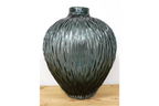Black Glass Vase