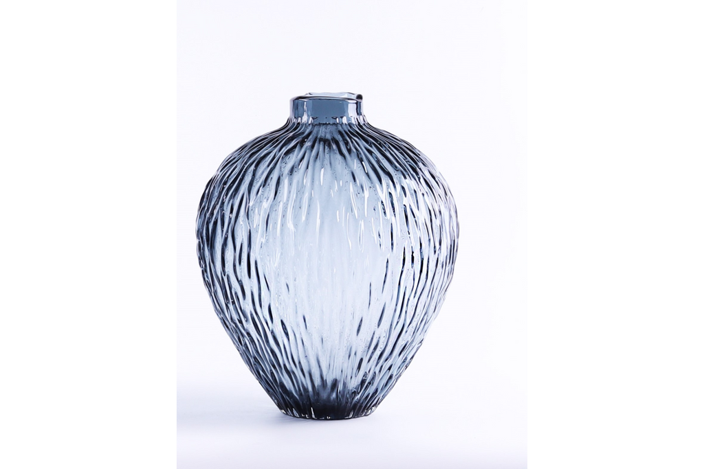 Black Glass Vase