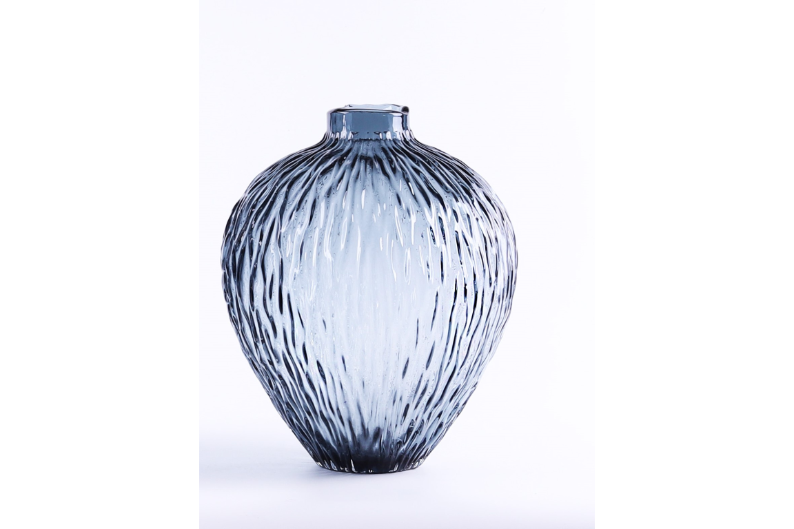 Black Glass Vase