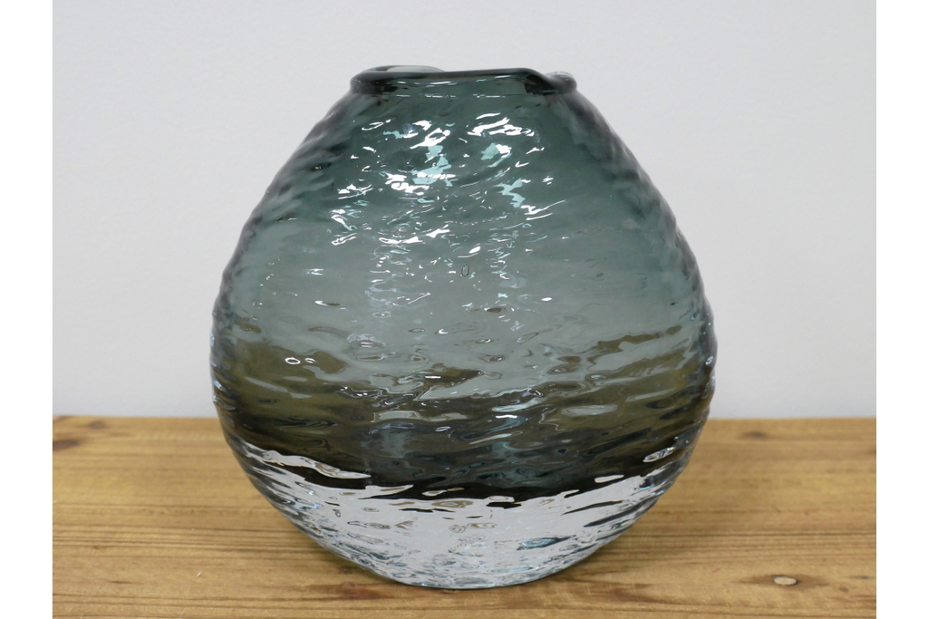 Black Glass Vase