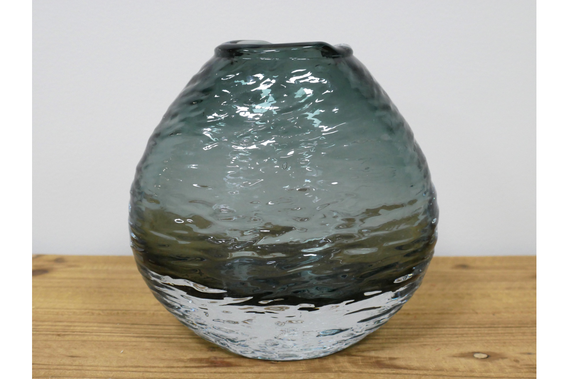 Black Glass Vase