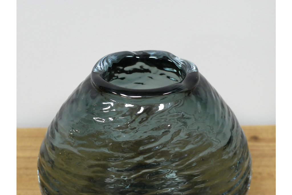 Black Glass Vase