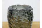 Small Black Glass Vase