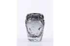 Small Black Glass Vase