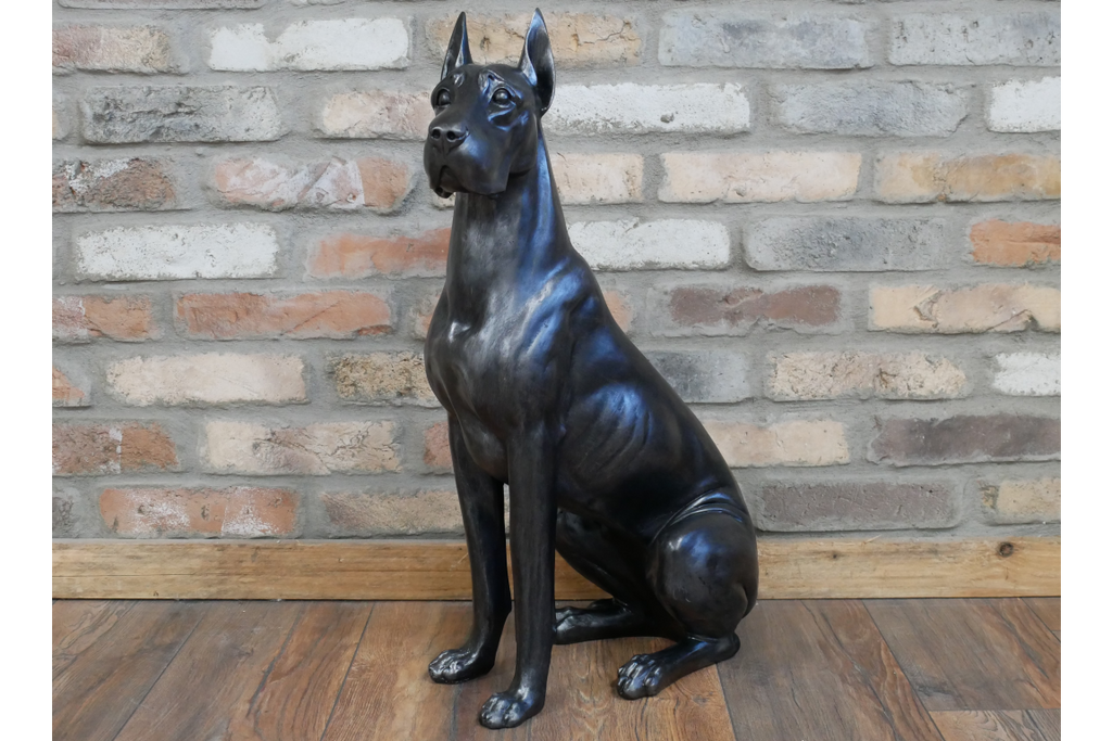 Sitting Great Dane