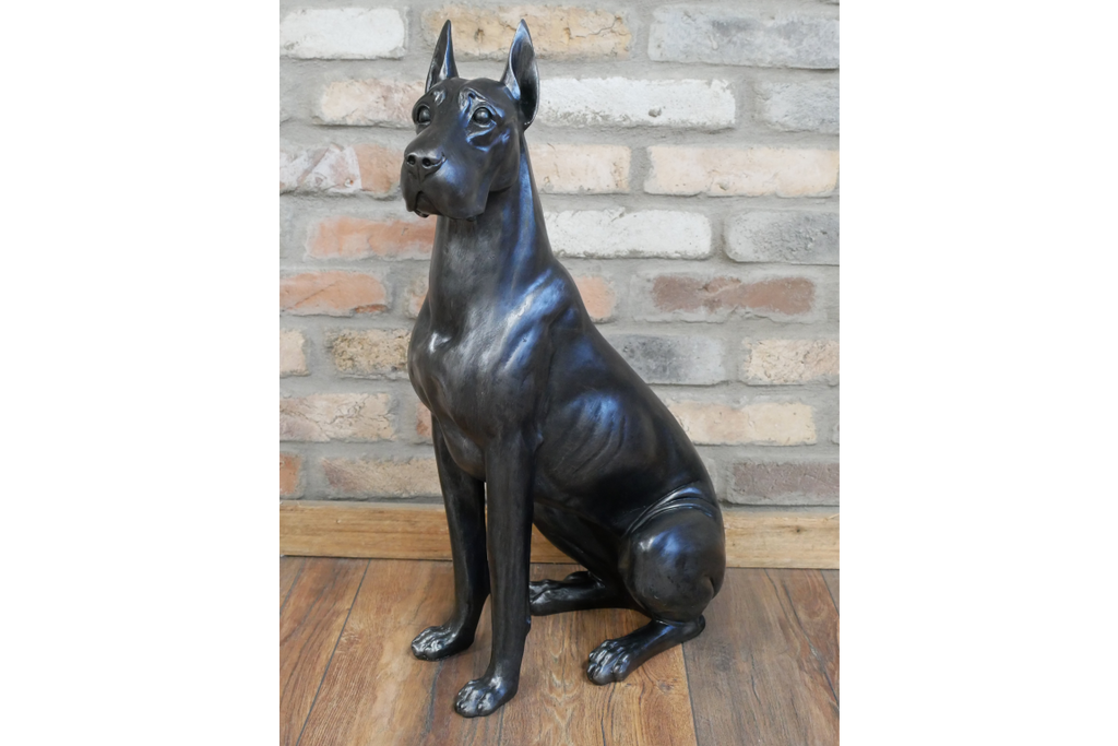 Sitting Great Dane