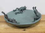 Frog Bird Feeder / Bath
