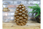 Giant Gold Pinecone