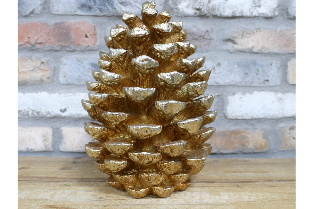 Giant Gold Pinecone