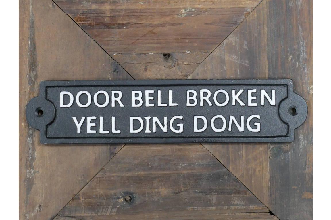 Sign - Yell Ding Dong