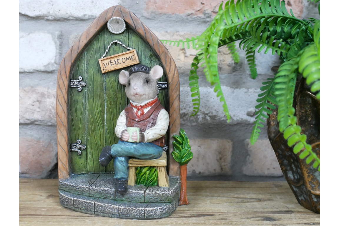 Mouse Door - Solar Light