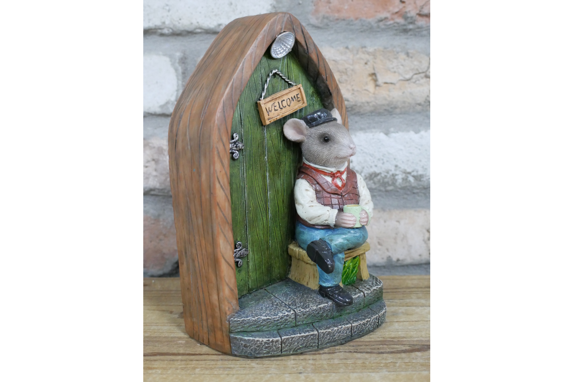 Mouse Door - Solar Light