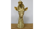 Giraffe & Monkey