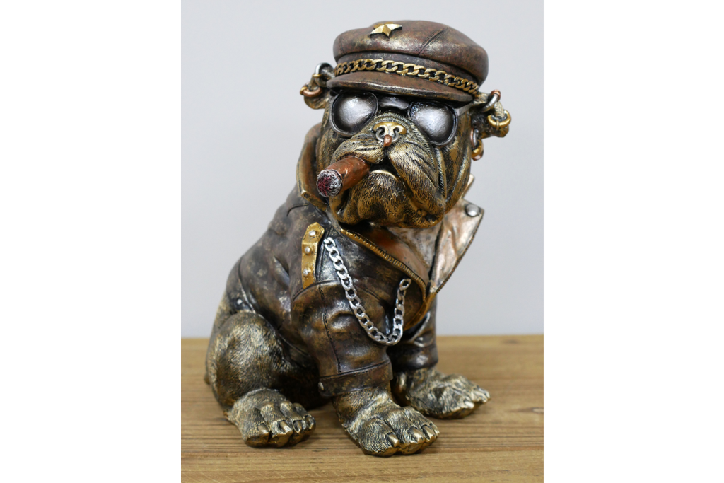 Smoking Bulldog