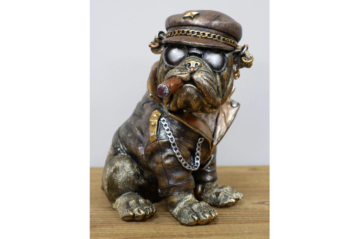 Smoking Bulldog