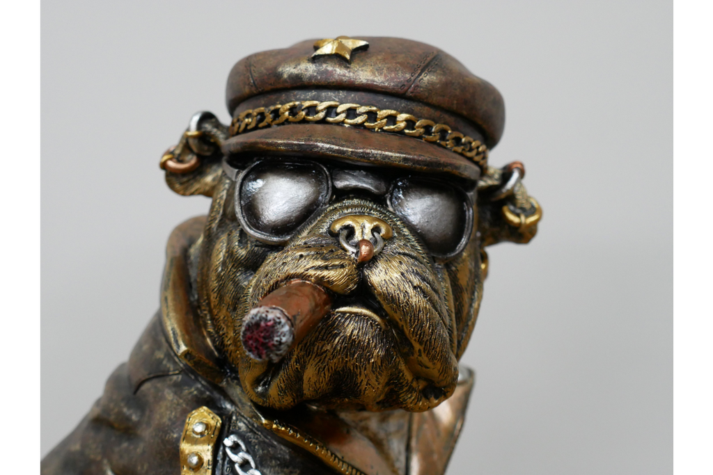 Smoking Bulldog