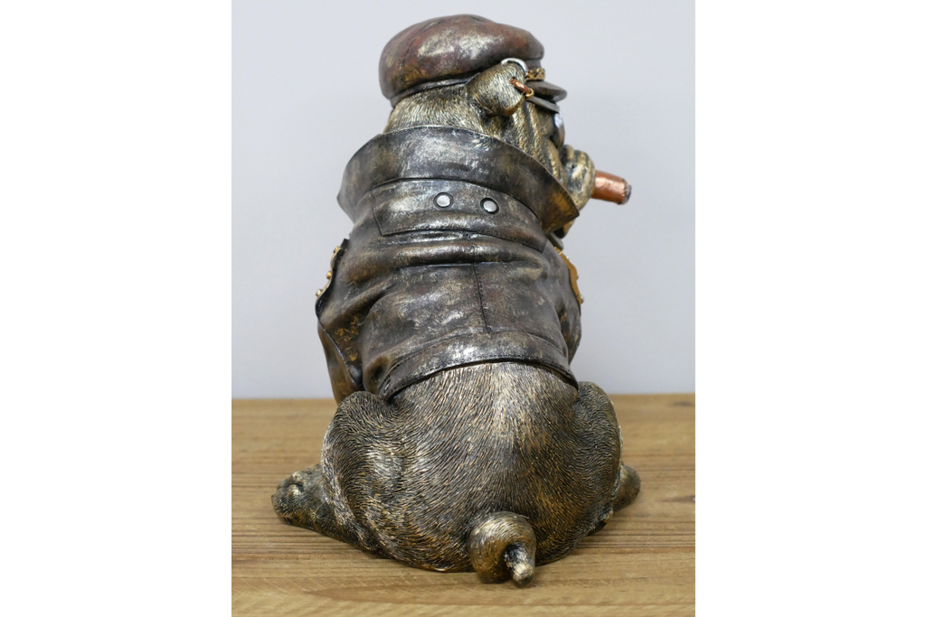 Smoking Bulldog