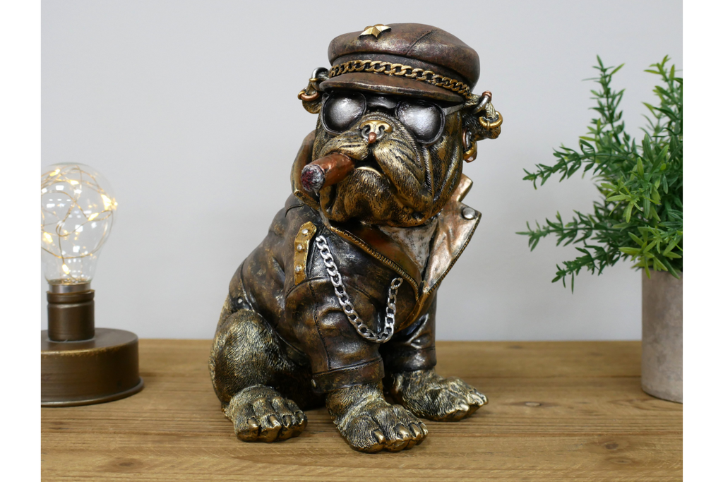 Smoking Bulldog