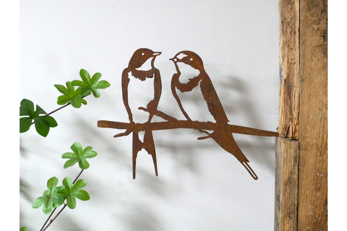 Rusty Love Birds Spike