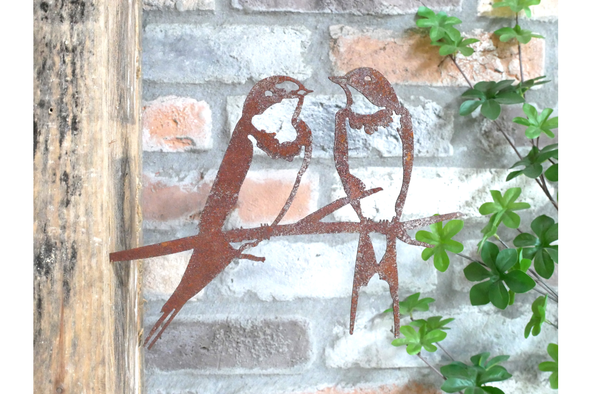 Rusty 2 Birds Spike