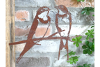 Rusty 2 Birds Spike
