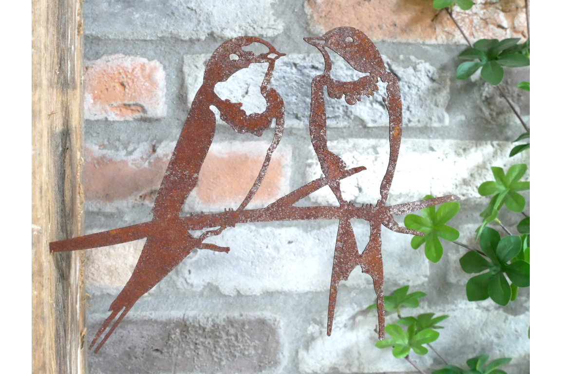 Rusty 2 Birds Spike