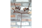 Rusty 2 Bird Stake
