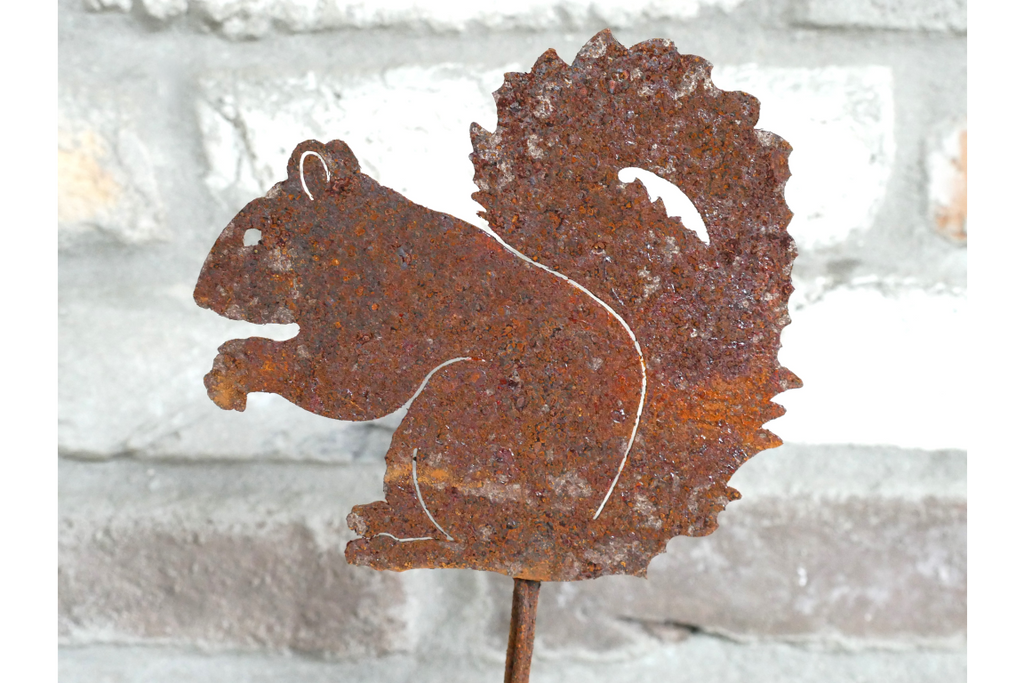 Rusty Squirrel Stake