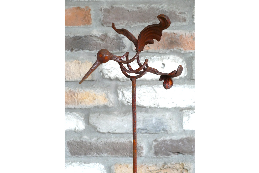 Rusty Bird Stake