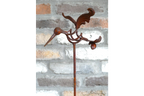 Rusty Bird Stake