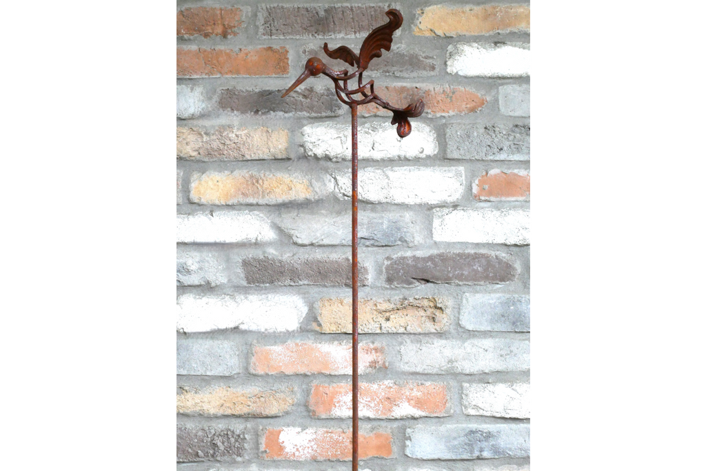 Rusty Bird Stake