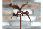 Rusty Bird Stake