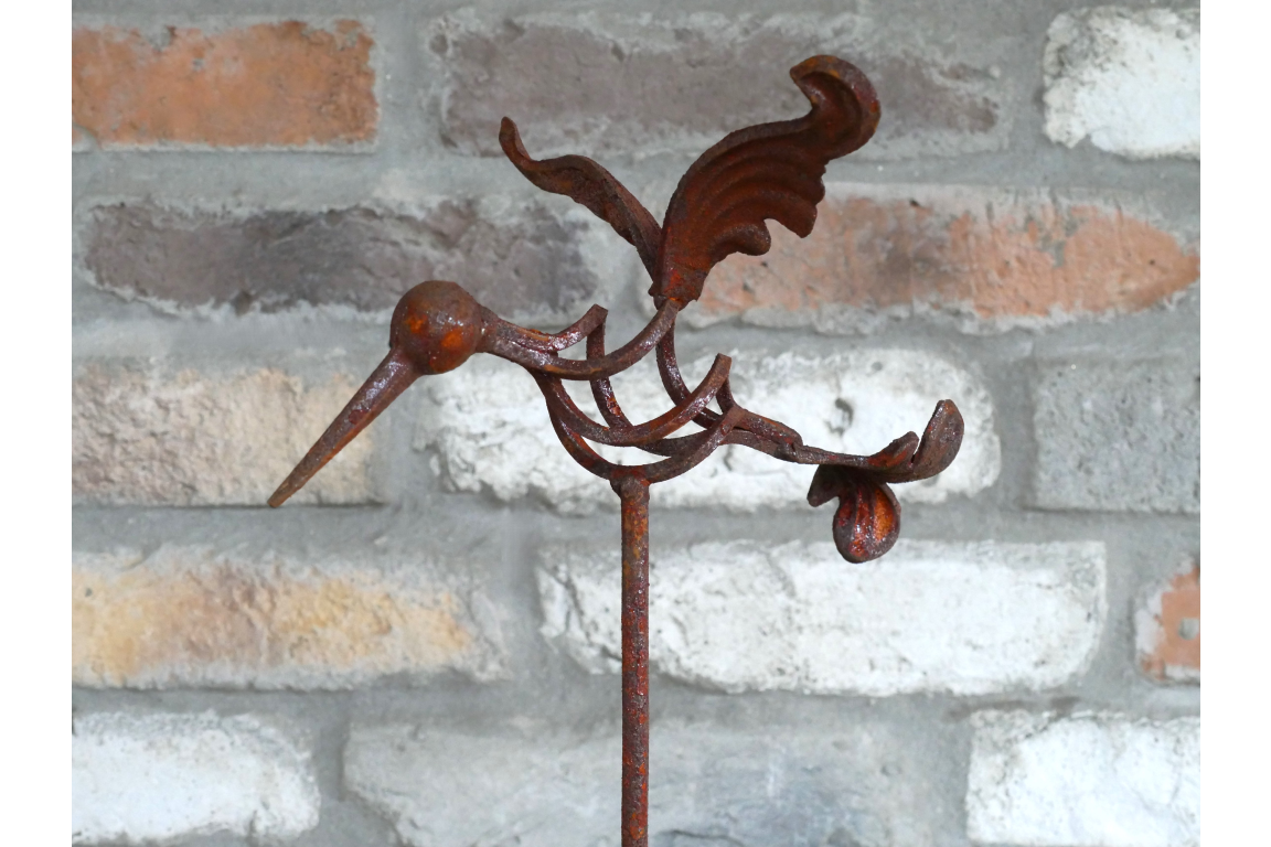 Rusty Bird Stake