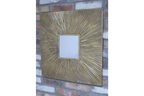 Square Sunburst Mirror