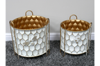 Set Of 2 Bee Planters