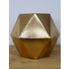 Metal Geo Vase