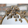 Mirror With Flower Decoration