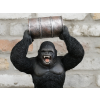 Gorilla With Oil Drum
