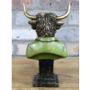 Highland Cow Bust