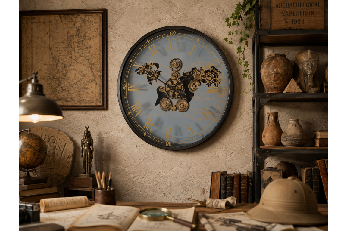 Clock With Cogs