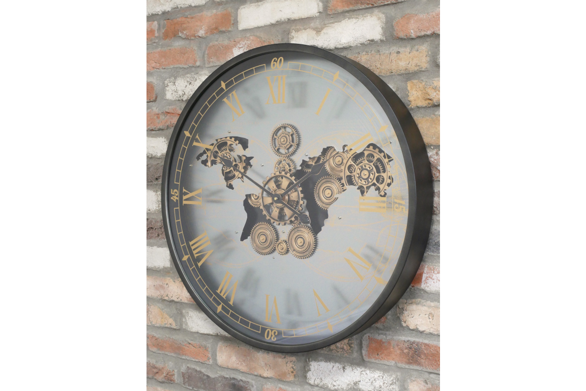 Clock With Cogs